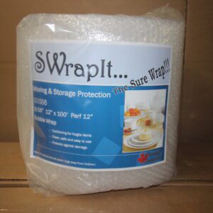 0.1875 Inch X 12 Inch X 100 Perf 12 Inch Bubble Wrap