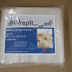 0.1875 Inch X 12 Inch X 30 Bubble Wrap