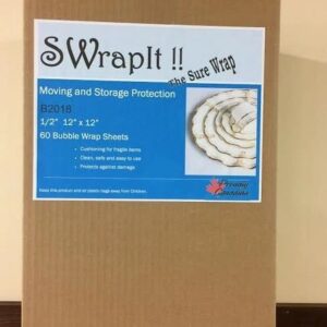 0.5 Inch Bubble Wrap Sheets 12 Inch X 12 Inch