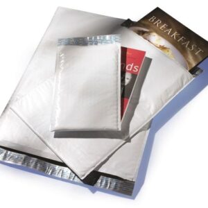 14-0.5 Inch X 19 Inch White Poly Mailer Bag, 250 per Cs