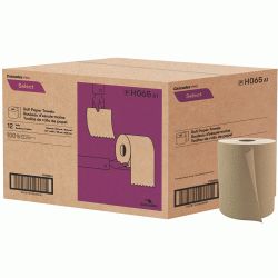 8 Inch X 600 Kraft Paper Towels, 12 Rolls per Case